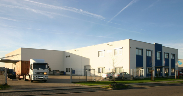 Firmengebäude der Huber GmbH - Chemie für den Druck